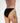 Black Cotton Knotty Banded Briefs