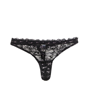 The Fleur Lace Thong