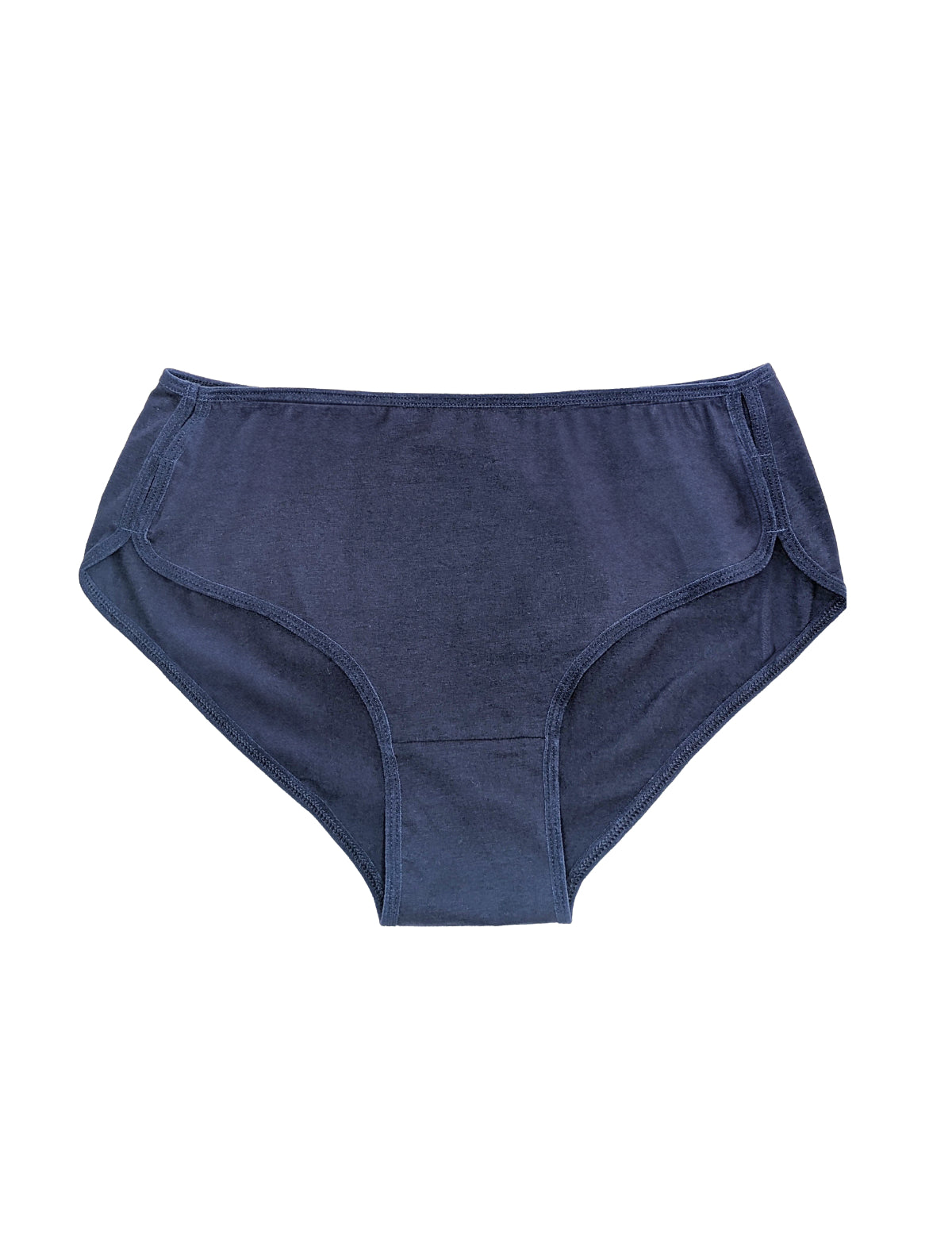 Women's Cotton Modal High-Leg Brief Underwear in Nightfall Navy Blue size  Large
