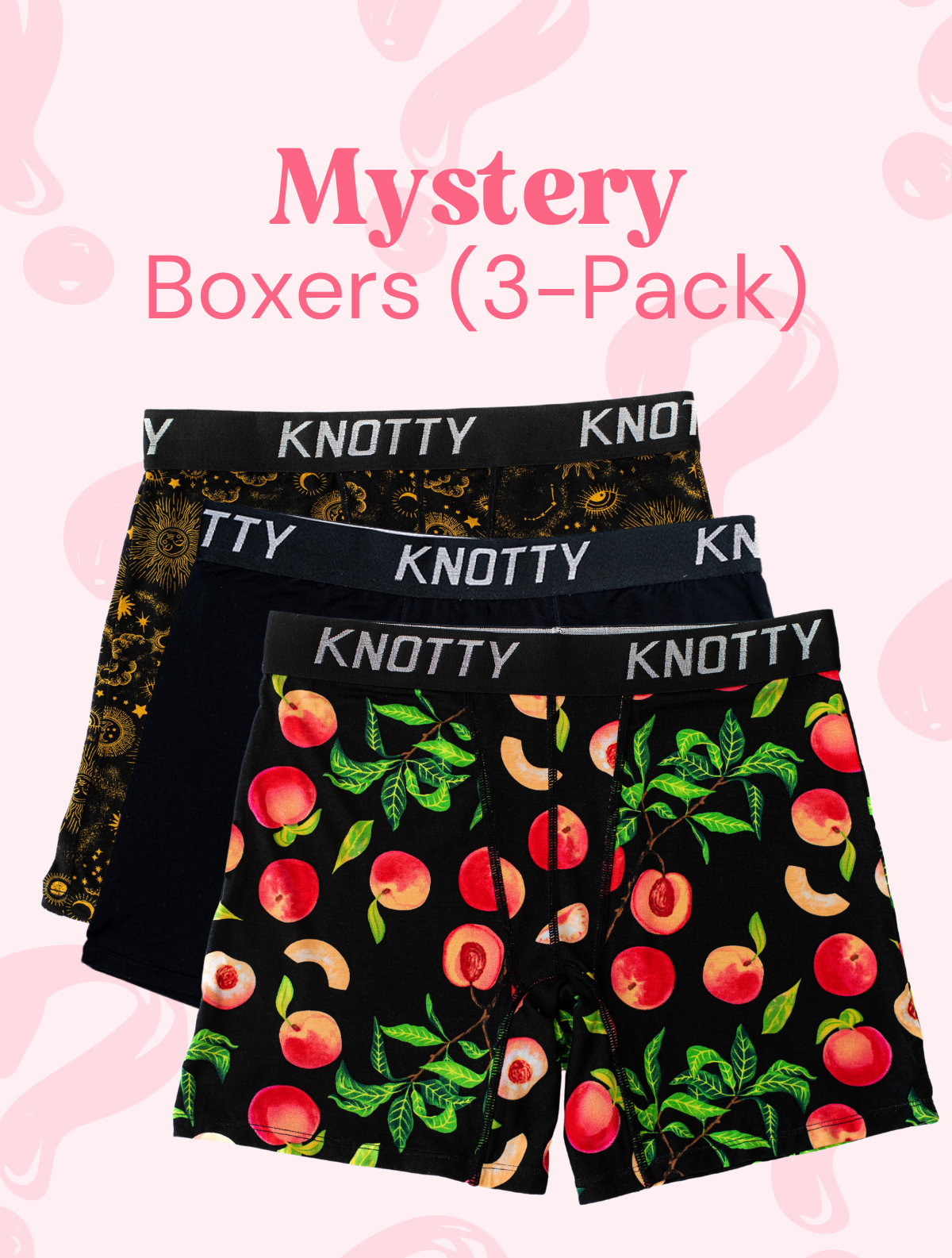 Knaughty Knickers Keep Rubbing You May Get What You Want Genie Pink  Boyshort at  Women's Clothing store