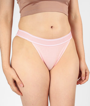 Cotton Elastic-Waist Brief