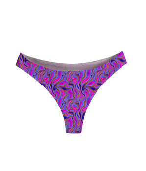 AiraModal™ Psychedelic Neons Mid-Rise Thong