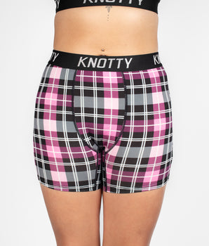 AiraModal™ Punk Plaid Boxer