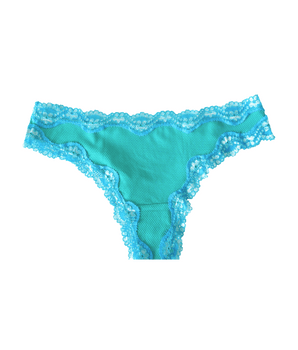 Sea Foam Lace Thong