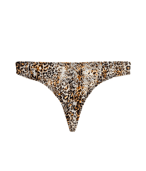 Silky Leopard G-String